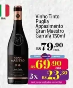 Muffato Vinho Tinto Puglia Appassimento Gran Maestro oferta