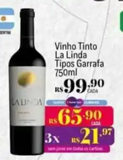 Muffato Vinho Tinto La Linda oferta