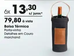 Zaffari Bolsa Térmica Porta-vinho oferta