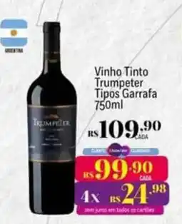 Muffato Vinho Tinto Trumpeter Tipos Garrafa oferta