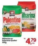 Fort Atacadista Quaker - milharina ou polentina oferta