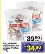 Fort Atacadista Paçoca - rolha dacolônia zero açúcar oferta