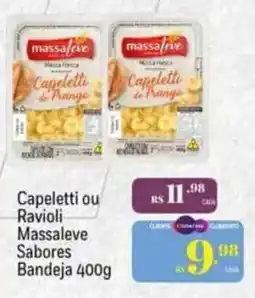 Muffato Capeletti ou Ravioli Massa Leve Sabores Bandeja oferta