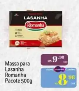 Muffato Massa para Lasanha Romanha oferta