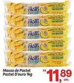 Fort Atacadista Pastella - massa de pastel pastel d'ouro oferta