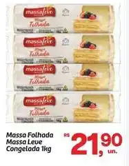 Fort Atacadista Massa leve - massa folhada congelada oferta
