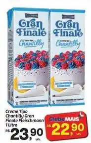 Fort Atacadista Fleischmann - creme tipo chantilly gran finale oferta