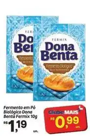 Fort Atacadista Dona benta - fermento em pó biologico oferta
