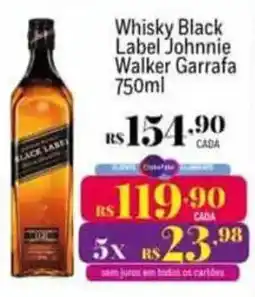 Muffato Whisky Black Label Johnnie Walker Garrafa oferta