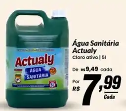Stok Center Água Sanitária Actually oferta