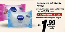Stok Center Sabonete Hidratante Nivea oferta