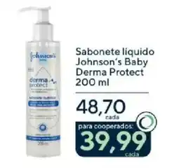 Coop Sabonete liquido johnson's baby derma protect oferta