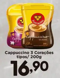 Confiança Supermercados Cappuccino 3 Corações oferta