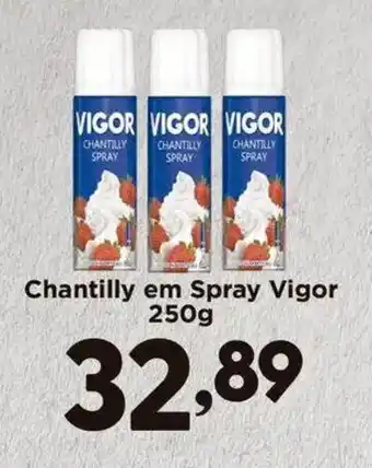 Confiança Supermercados Chantilly em Spray Vigor oferta
