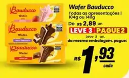 Stok Center Wafer bauducco oferta