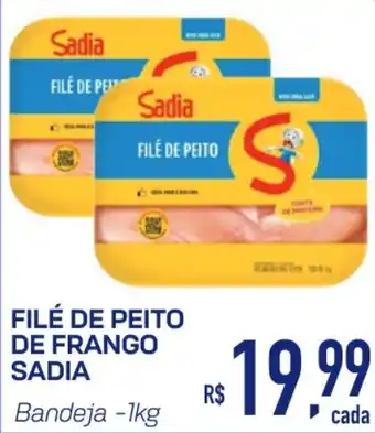 Mercantil Rodrigues filé de peito de frango sadia oferta