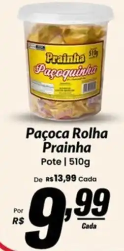 Stok Center Paçoca Rolha Prainha oferta