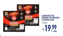 Mercantil Rodrigues linguiça de pernil na brasa oferta