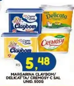Bramil Supermercados Margarina claybom/ delicatina/ cremosy c sal oferta