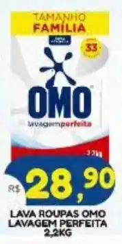 Bramil Supermercados Lava roupas omo lavagem perfeita oferta