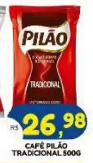 Bramil Supermercados Café pilão tradicional oferta