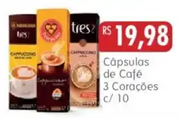 Epa Cápsulas de Café 3 Corações oferta
