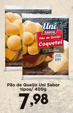 Confiança Supermercados Pão de Queijo Uni Sabor oferta