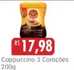 Epa Cappuccino 3 Corações oferta