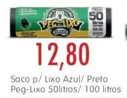 Epa Saco p/ Lixo Azul/ Preto oferta