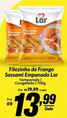 Stok Center Filezinho de Frango Ssassami oferta