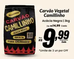 Stok Center Carvão vegetal camillinho oferta