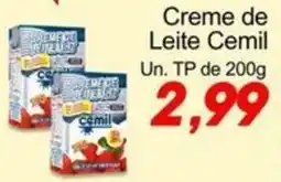 Villefort Atacadista Creme de Leite Cemil oferta