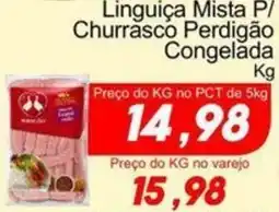 Villefort Atacadista Linguica Mista P/ Churrasco Perdigao Congelada oferta