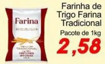Villefort Atacadista Farinha de Trigo Farina Tradicional oferta