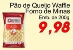 Villefort Atacadista Pão de Queijo Waffle Forno de Minas oferta