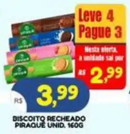 Bramil Supermercados biscoito recheado piraque oferta