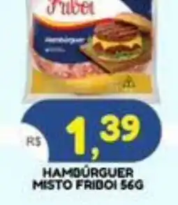 Bramil Supermercados Hambúrguer misto fridoi oferta