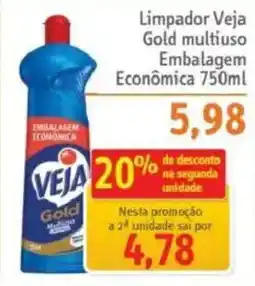 Sonda Limpador Veja Gold multiuso oferta