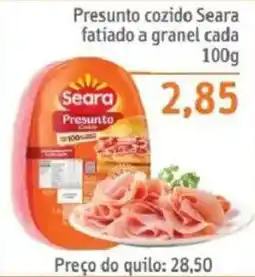 Sonda Presunto cozido seara fatiado a granel oferta