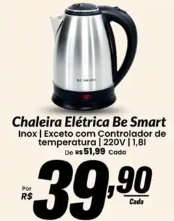 Stok Center Chaleira Elétrica Be Smart oferta