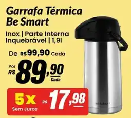 Stok Center Garrafa Térmica Be Smart oferta