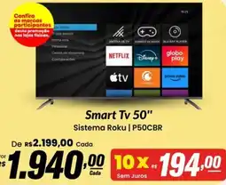 Stok Center Smart Tv 50" oferta