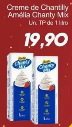 Villefort Atacadista Creme de Chantilly Amélia Chanty Mix oferta