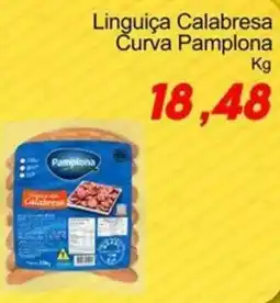 Villefort Atacadista Linguiça Calabresa Curva Pamplona oferta