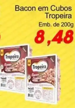 Villefort Atacadista Bacon em Cubos Tropeira oferta