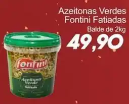 Villefort Atacadista Azeitonas Verdes Fontini Fatiadas oferta