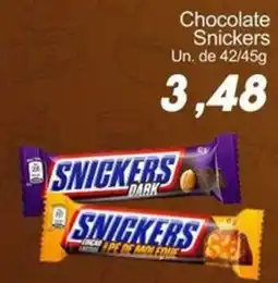 Villefort Atacadista Chocolate snickers oferta
