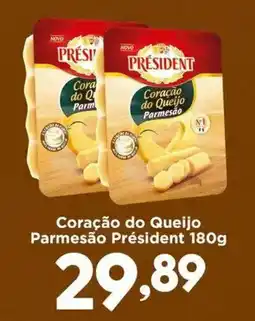Confiança Supermercados Coração do Queijo Parmesão oferta