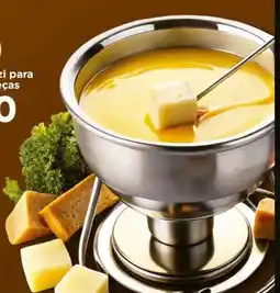 Confiança Supermercados Fondue de queijo oferta