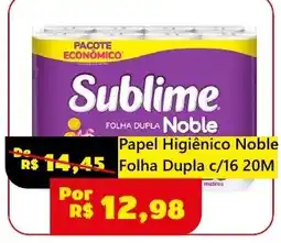 Royal Supermercados Papel Higiênico Noble Folha Dupla oferta